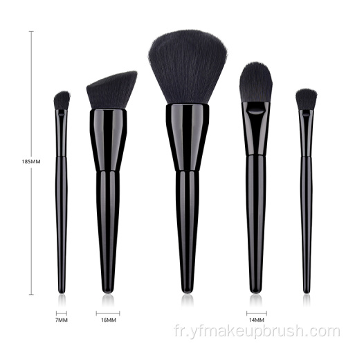 Brosses de maquillage de logo personnalisés de cosmétiques professionnels